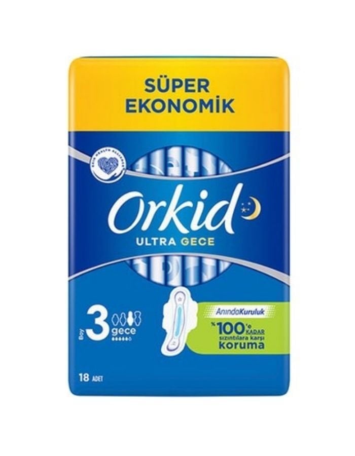 Orkid Extra 18'li Gece Ped