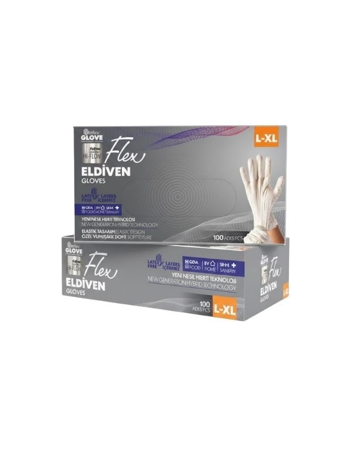 Florex 100'lü L Beden Bej Eldiven