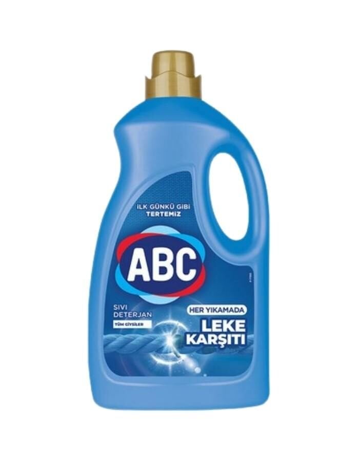 Abc Leke Karşıtı Sıvı Çamaşır Deterjanı 3000 ML
