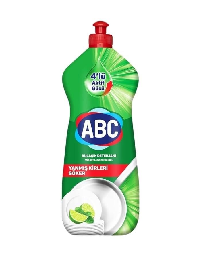 Abc Misket Limon Sıvı Bulaşık Deterjanı 1370 ML