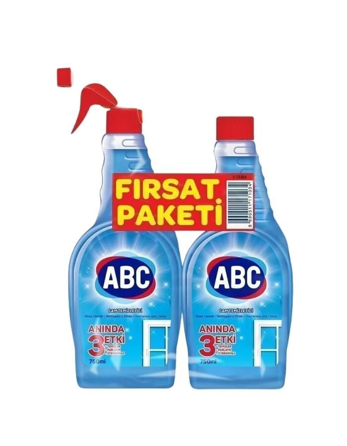 Abc Cam Temizleyici 1+1 750 ML