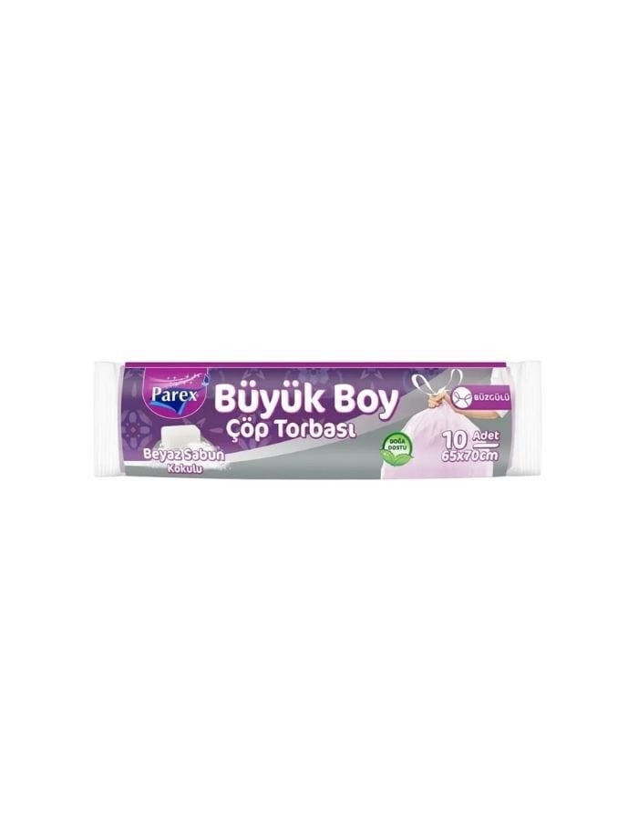 Parex Sabun Büzgülü Büyük Boy Çöp Torbası