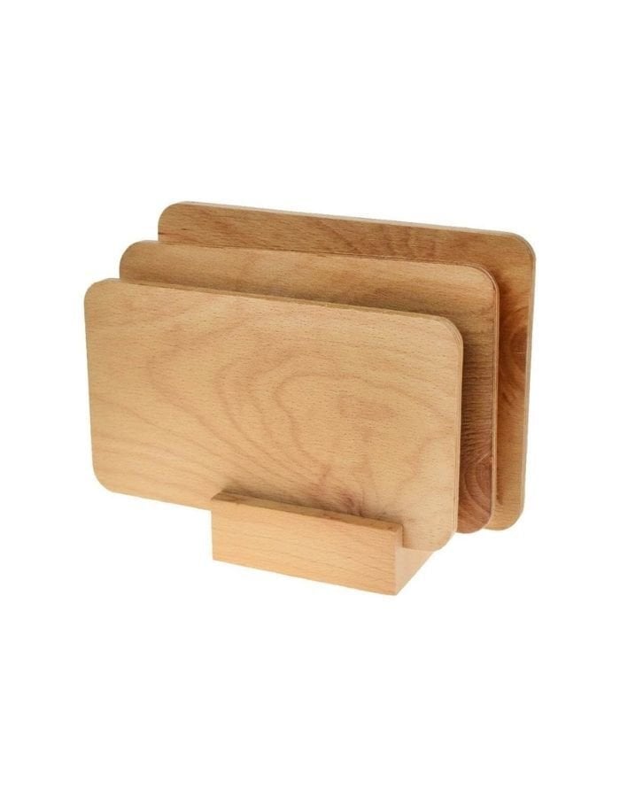 3'lü Standlı Kesme Tahtası