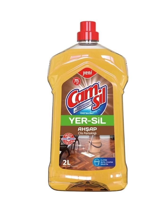 Camsil Ahşap Yersil 2000 ML
