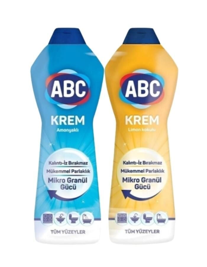 Abc Amonyak-Limon Sıvı Krem  750 ML 1+1