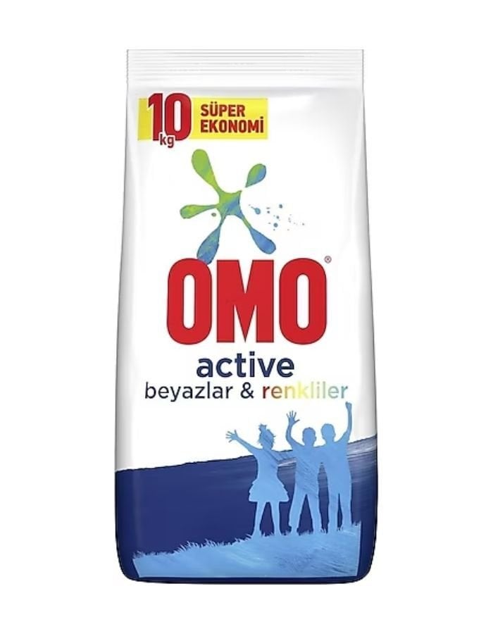 Omo Matik Renkli Ve Beyaz 10 Kg