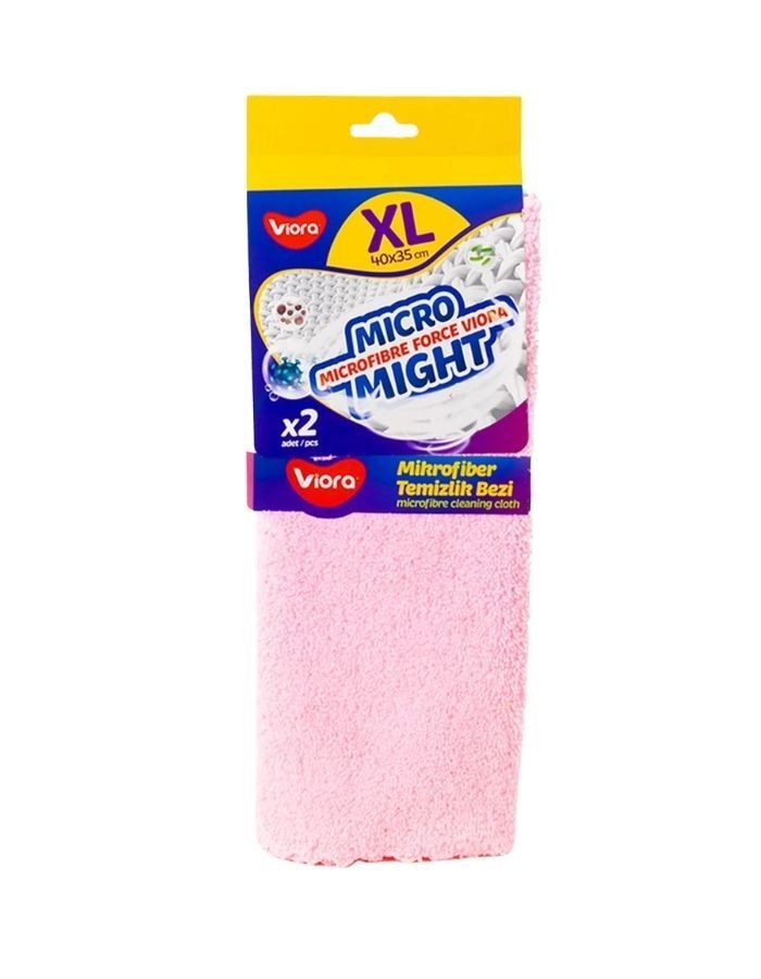 Viora 2'li Mikrofiber Temizlik Bezi