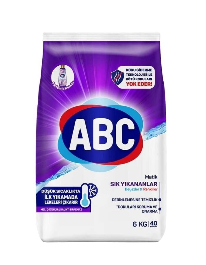 Abc Matik Sık Yıkananlar 6Kg