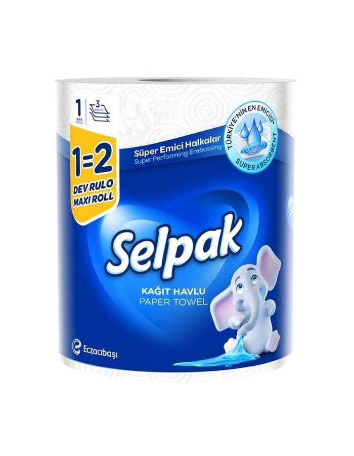 Selpak 1=2 Kağıt Havlu Dev Rulo