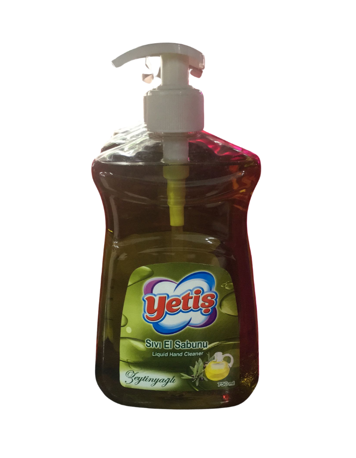 Yetiş Zeytinyağlı Sıvı El Sabunu 750ML