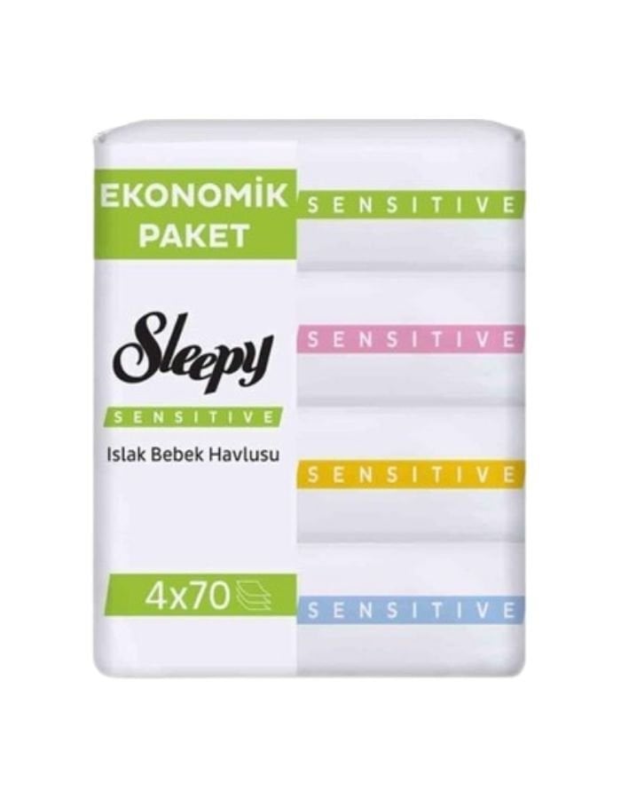 Sleepy Sensitive Islak Havlu 4X70