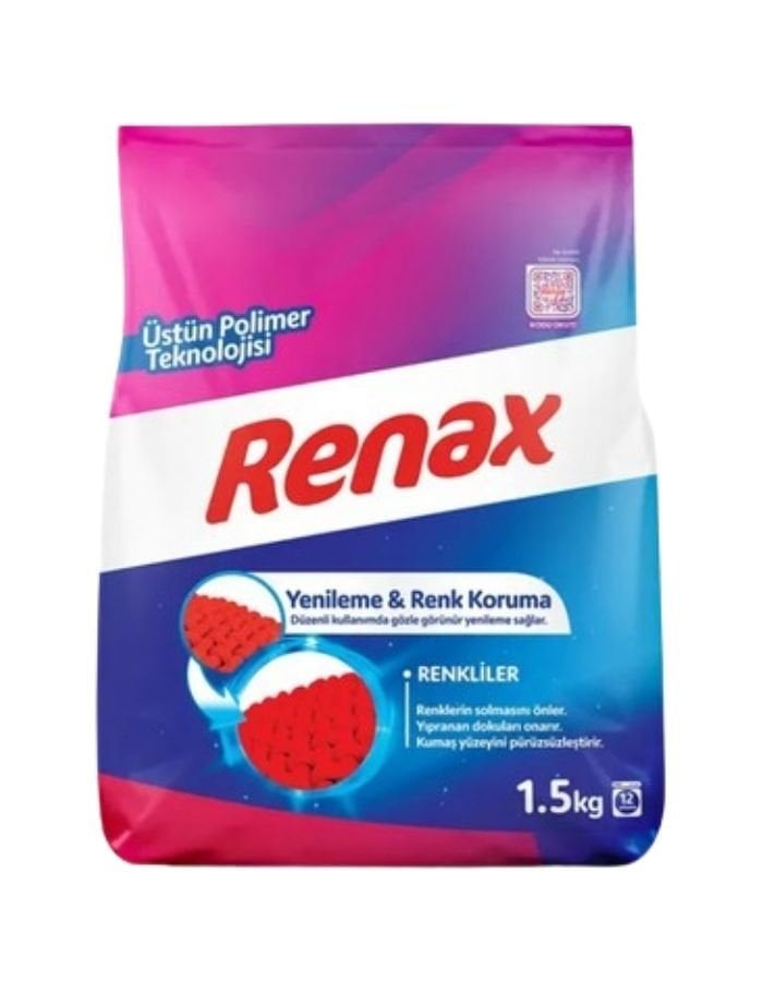 Renax Matik Renkli Beyaz 1.5Kg
