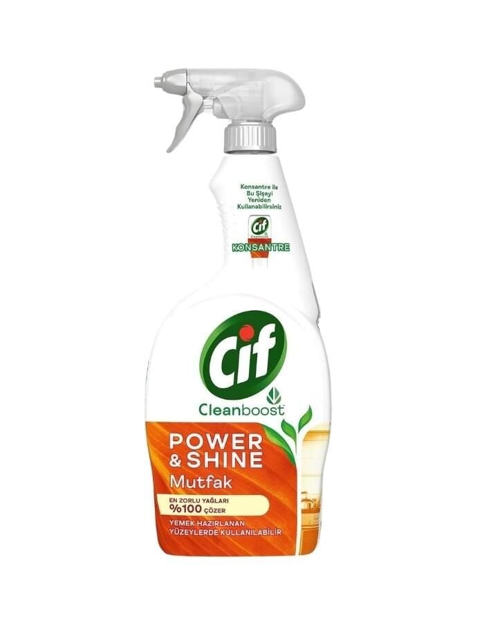 Cif Power & Shıne Mutfak Sprey Temizleyici 750 ML