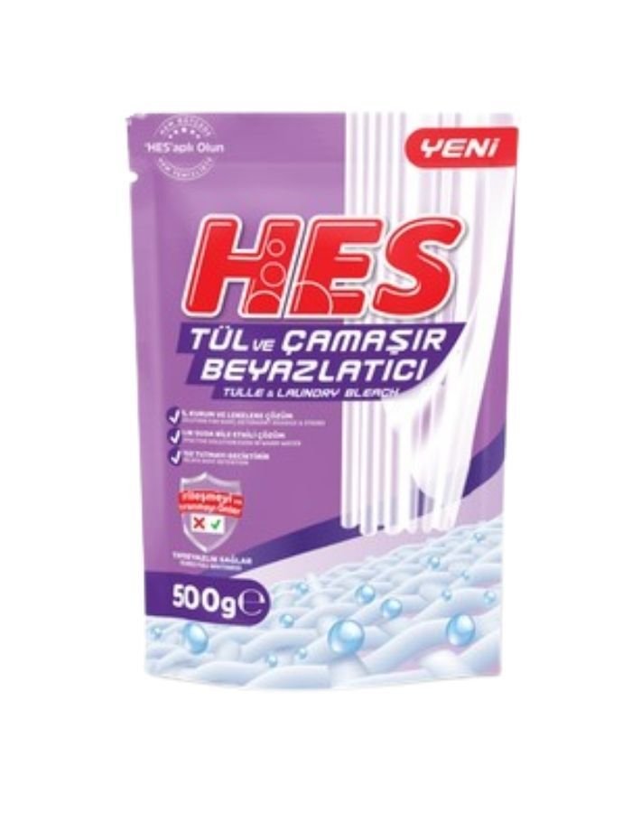 Hes Tül Ve Çamaşır Beyazlatıcı 500 gr