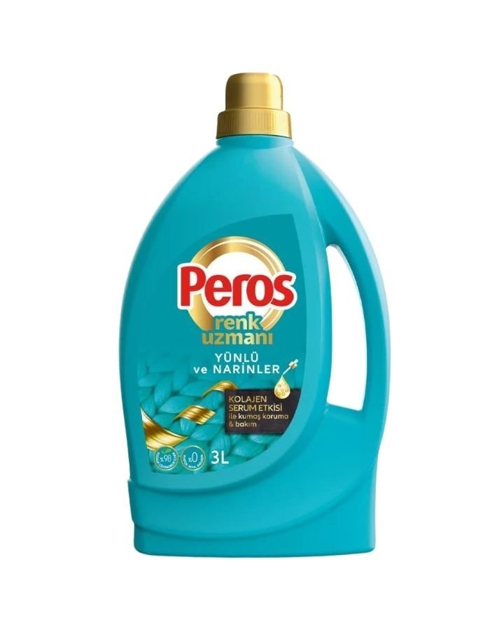 Peros Sıvı Çamaşır Deterjanı Yünlüler 3000ML