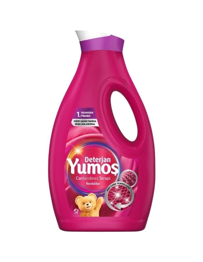 Yumoş Sıvı Çamaşır Deterjanı Tüm Renkler 1690 ML