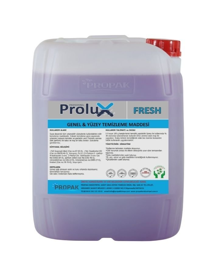 Prolux Genel Yüzey Temizleyici Fresh 5 Kg
