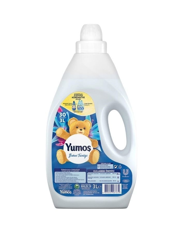 Yumoş  Bahar Tazeliği Yumuşatıcı 3000 ML