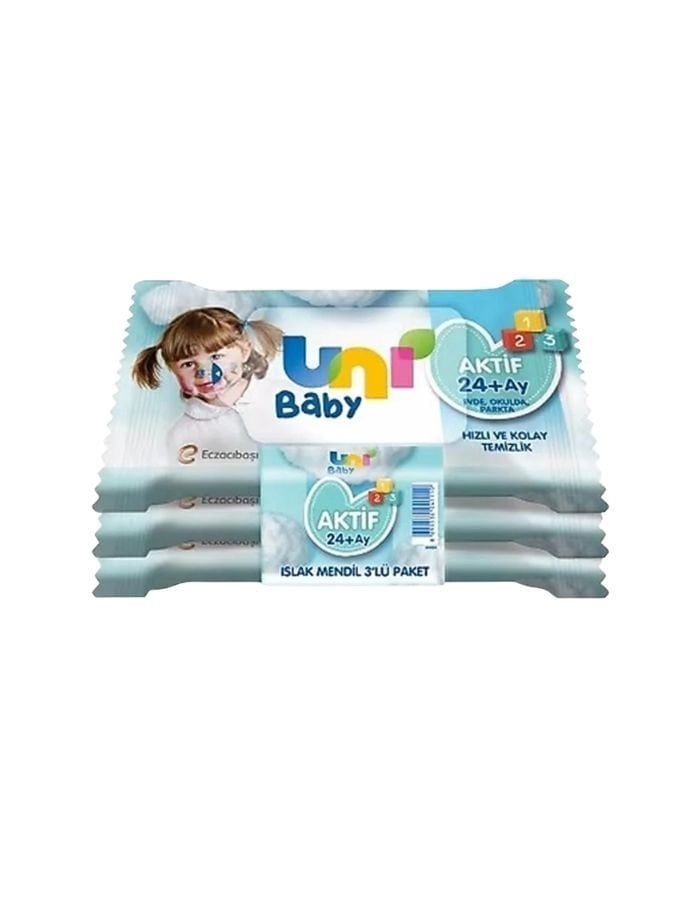 Uni Baby 3X15'li Islak Cep Mendili