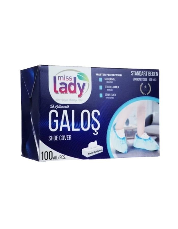 Miss Lady 100'lü Kutulu Galoş