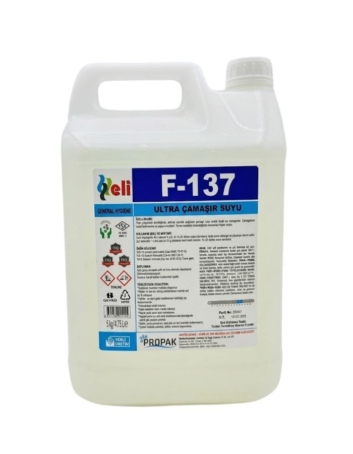 Frteli Ultra Çamaşır Suyu F137 5 kg