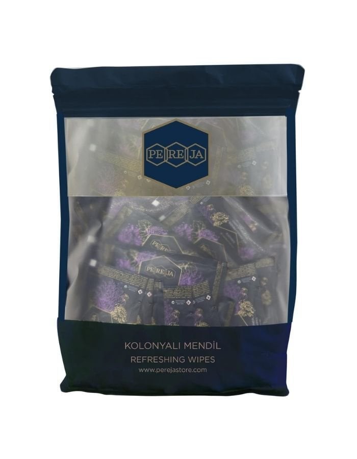 Pereja 50'li Kaşmir Kolonyalı Mendil 7X12 Cm