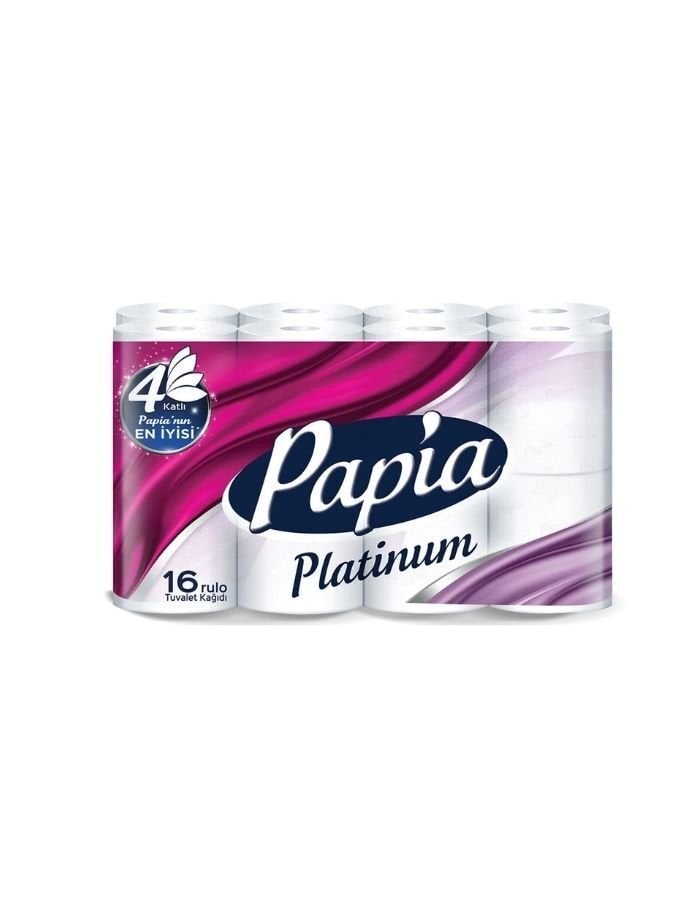 Papia Platinum 4 Katlı 16'lı Tuvalet Kağıdı