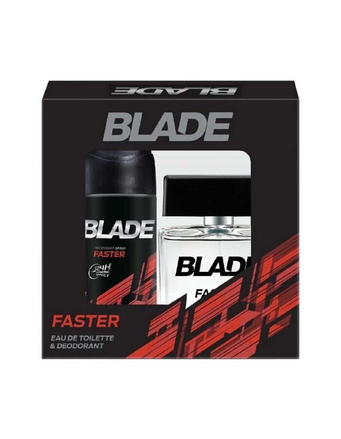 Aromel Blade Edt Set Faster 100 ML