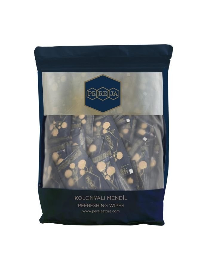 Pereja 150'li Pudra Kolonyalı Mendil Pudra 5X10 Cm