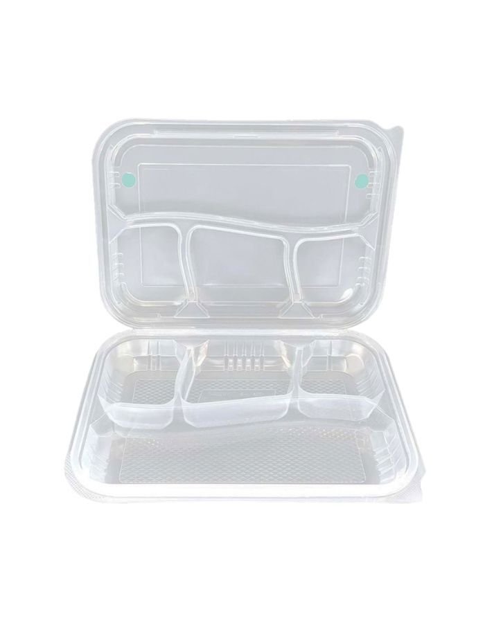 Starcup Kebap Kabı 4 Bölmeli Delikli Pp Şeff 75 Adet