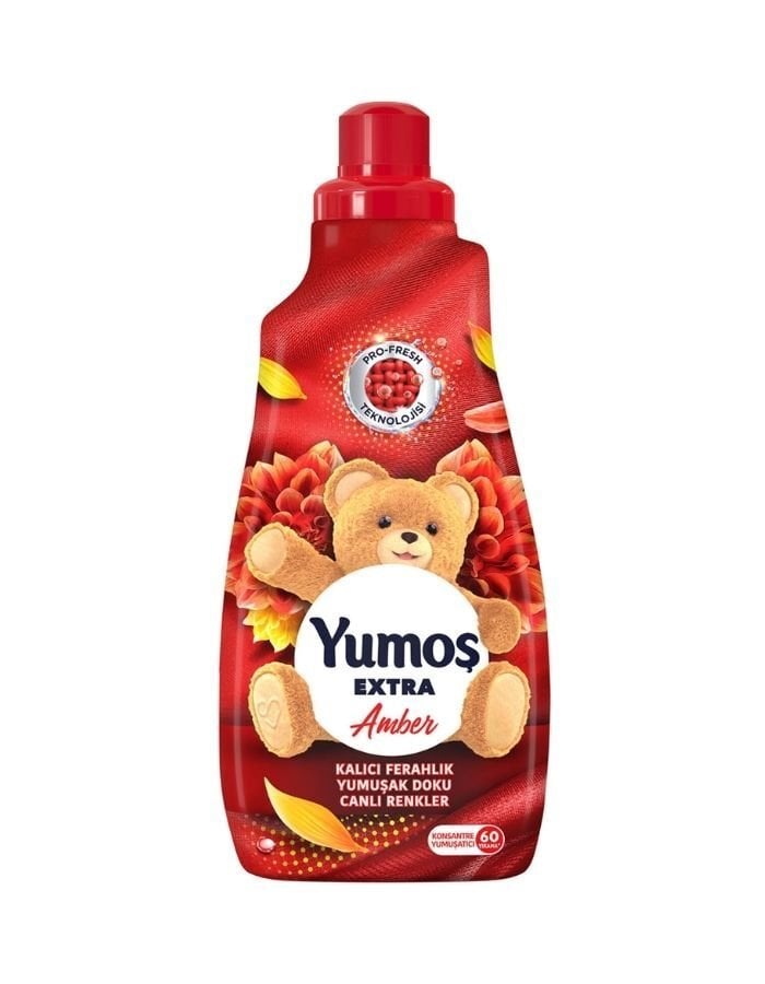 Yumoş Extra Amber Konsantre Çamaşır Yumuşatıcısı 1440 ML