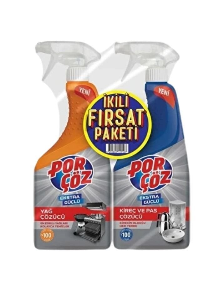 Porçöz  2'li Kireç + Yağ Çözücü