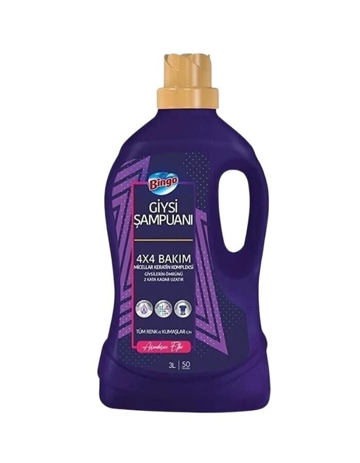 Bingo Arındırıcı Etki Giysi Şampuanı 3000 ML
