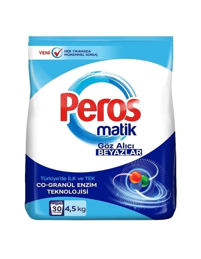 Peros Matik  Göz Alıcı Beyazlar 4.5 Kg