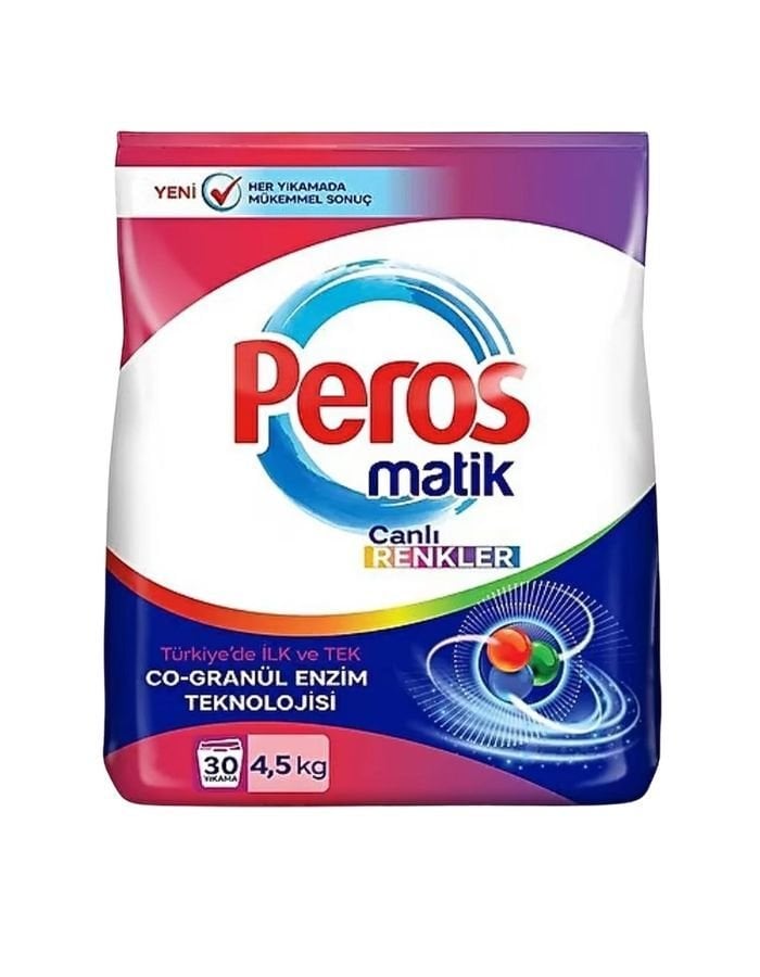 Peros Matik Canlı Renkler 4.5 Kg