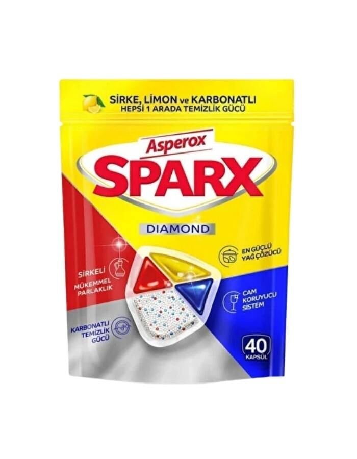 Asperox Sparx 40'lı Bulaşık Makinesi Kapsülü