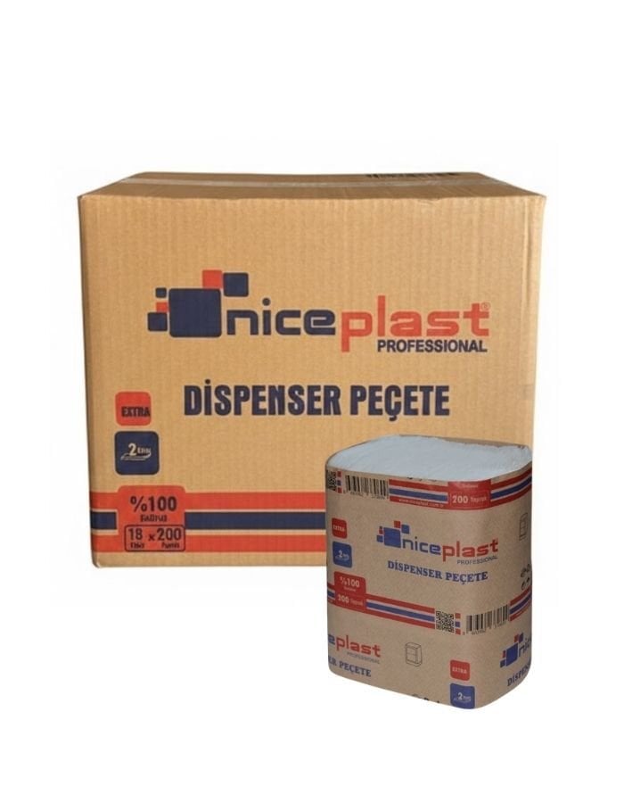 Niceplast Dispenser Peçete 18X200