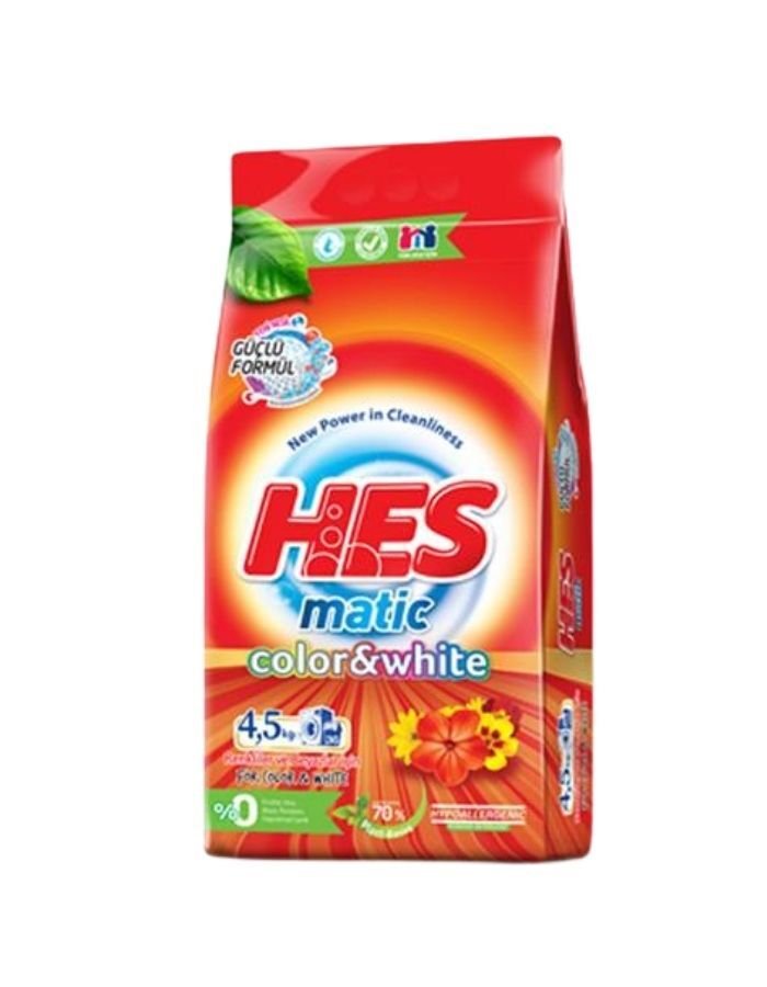 Hes Matik Renkli Beyaz 4.5 kg