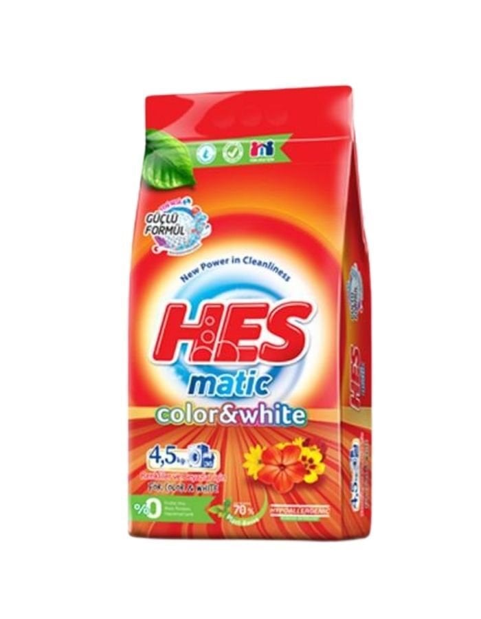 Hes Matik Renkli Beyaz 4.5 kg