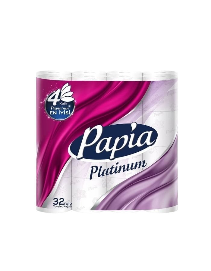Papia Platinum 32'li 4 Katlı Tuvalet Kağıdı
