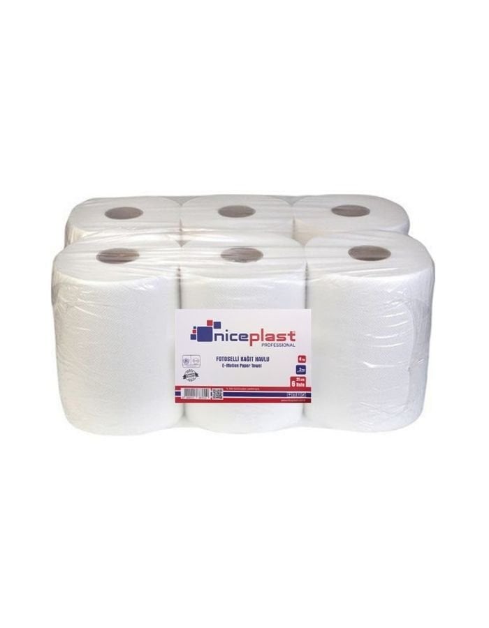 Niceplast 6'lı Fotoselli Havlu 4Kg 21Cm