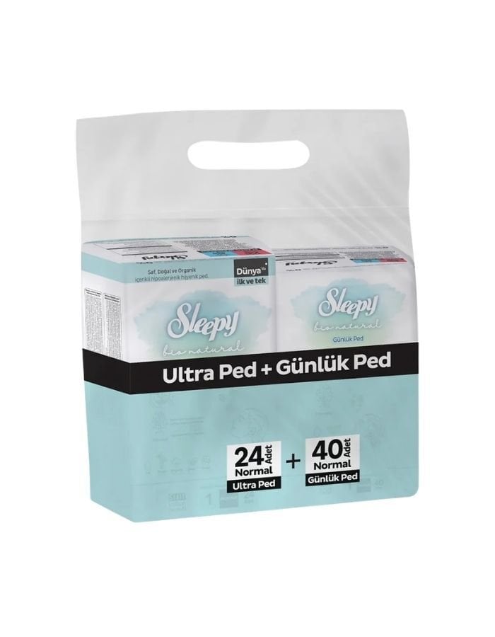 Sleepy Bio Natural Ped Günlük 24+40
