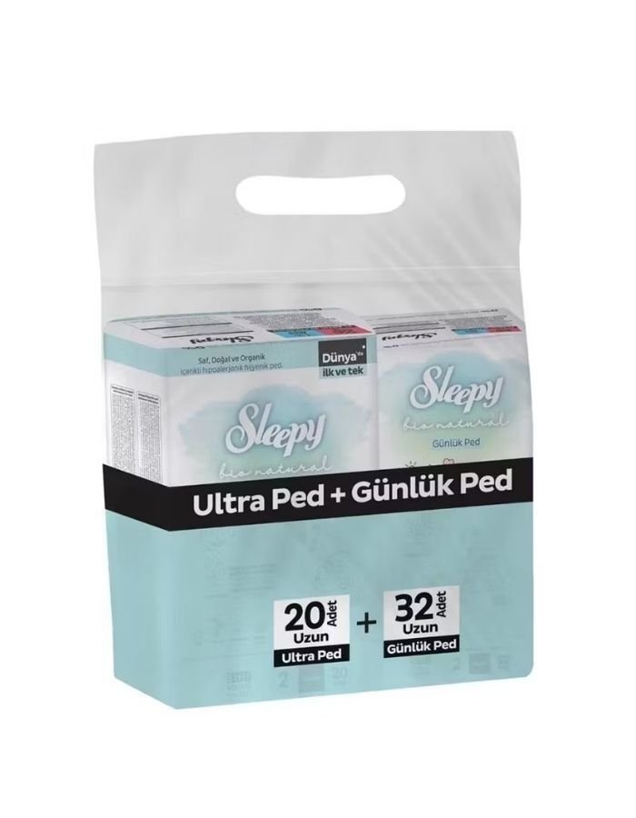 Sleepy Bio Natural Ped Günlük 20+32
