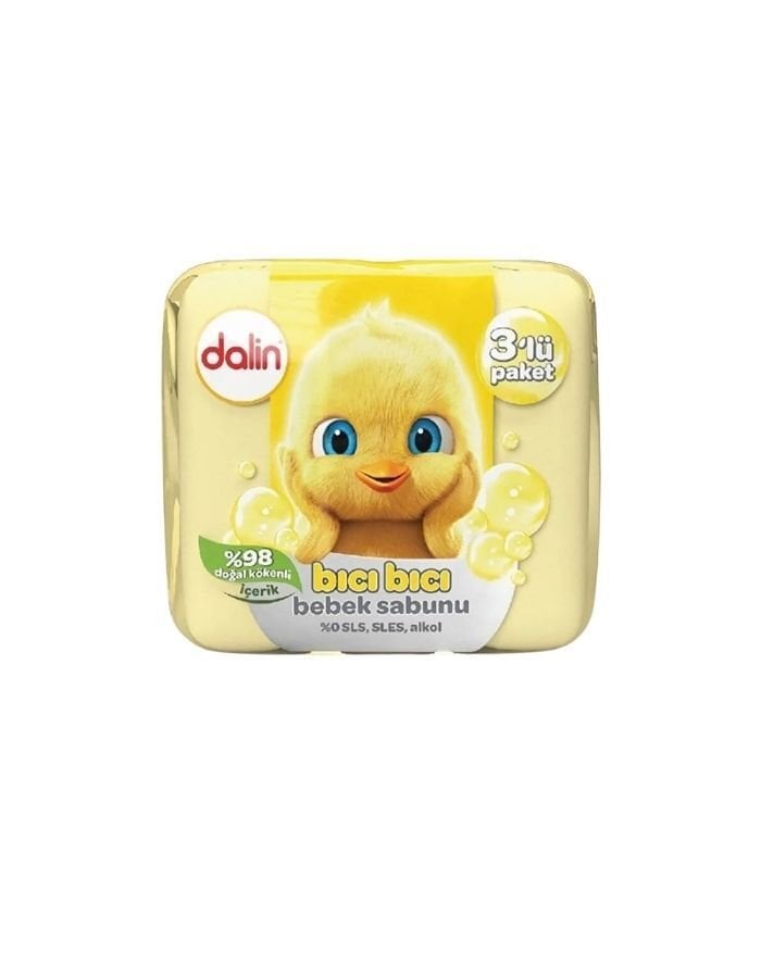 Dalin 3'lü Bebek Sabunu Klasik 75gr