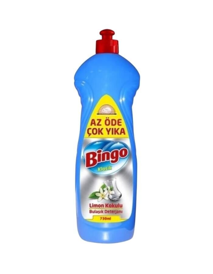 Bingo Klasik Sıvı Bulaşık Deterjanı 730 ML