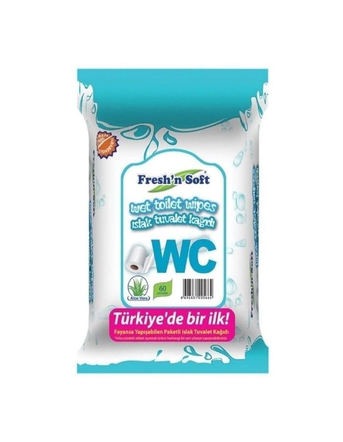 Freshn Soft 60'lı Islak Tuvalet Kağıdı