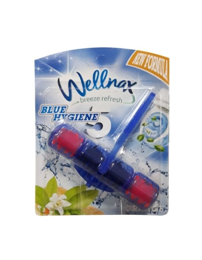 Wellnax Portakal Mavi Su Tekli Wc Blok