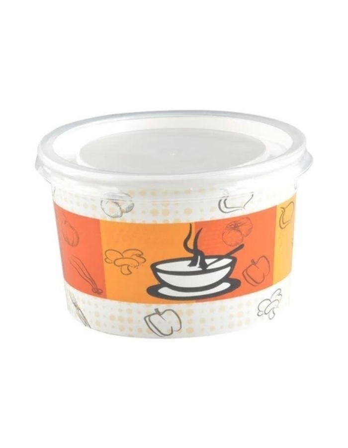 Niceplast 16 Oz 50'li Karton Çorba Kase Kapağı