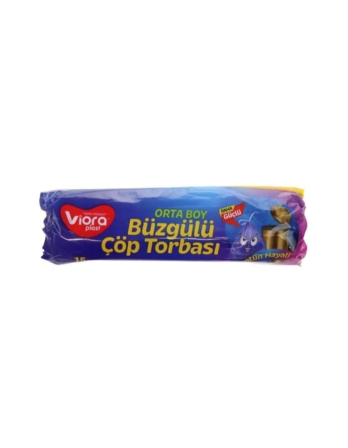 Viora Büzgülü Orta Boy Neptün Çöp Poşeti