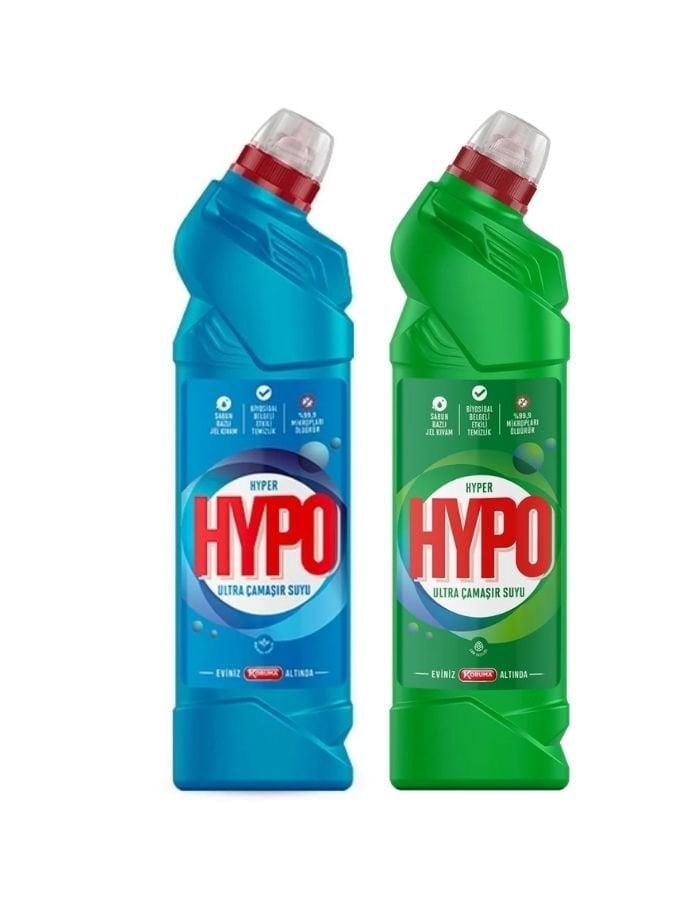 Hypo 2'li Ultra Çamaşır Suyu 750 gr+750 gr